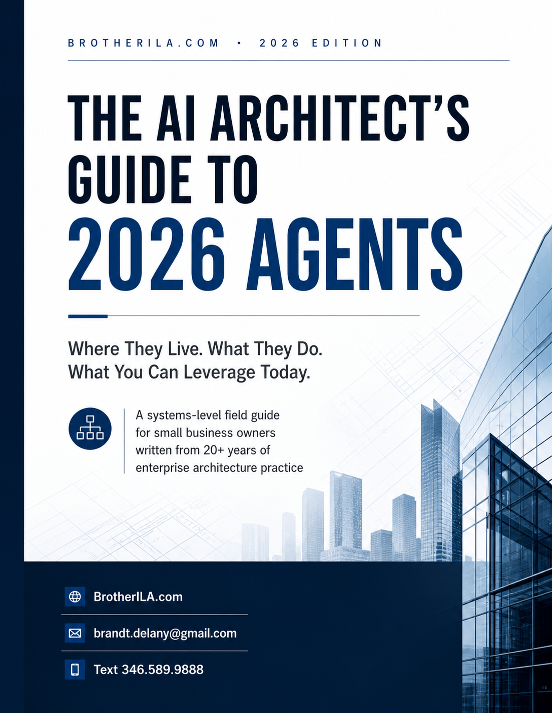 Cover of The AI Architect's Guide to 2026 Agents — 2026 Edition