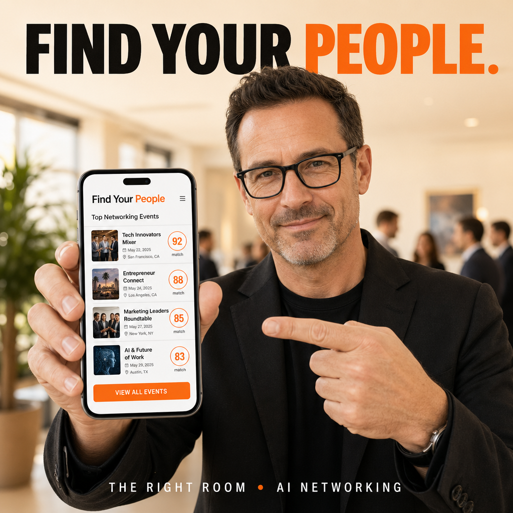 Connect to Your Networks — AI networking concierge that finds and scores free pro events near you